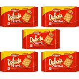Kit Bolacha Da Marcinha Delicitá Cristal Doce Vitarella 414g