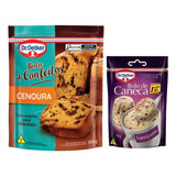 Kit Bolo De Cenoura 300g Bolo De Caneca 70g Dr Oetker