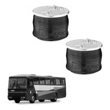 Kit Bolsa Ar Suspensao Terceiro Eixo Scania K124 Ib 8x2 Te
