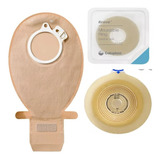 Kit Bolsa Colostomia 60mm 05 Placas 05 Anéis Mold 2 00m