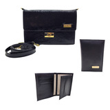 Kit Bolsa Feminina Couro