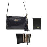 Kit Bolsa Feminina Couro