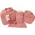 Kit Bolsa Maternidade Mala Bebê Príncipe Princesa -pingente Cor Rosé
