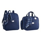 Kit Bolsa Maternidade Média Trocador Mochila Candy Just Baby