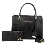 Kit Bolsa Média E Carteira Lisa Lançamento Mavi