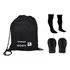 Kit Bolsa Mochila Porta Chuteira Futebol Meiao Caneleira A6
