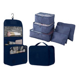 Kit Bolsa Organizadora Organizador Mala Kit 6pcs Viagem