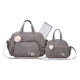 Kit Bolsa Saída Maternidade Menino Menina Frasqueira Térmica