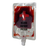 Kit Bolsa Sangue Falso Saco Drinks Festa Bebidas Halloween