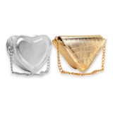 Kit Bolsas Femininas Metalizadas