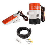 Kit Bomba 500gph 12v Automático E Saída Costado 3 4 Seaflo