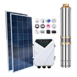 Kit Bomba Dágua Caneta P Água 600w 80m Painel Placa Solar