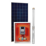 Kit Bomba Solar 1500w Até 42 M³/dia - 89mca + 6 Placas 450wp