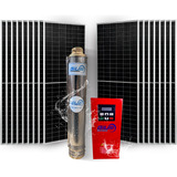 Kit Bomba Solar Irrigação Giulli St9 11 120 000 L dia 4cv