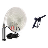 Kit Bomba Submersa 12v Transf Diesel Bico Abastecimento
