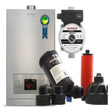 Kit Bomba Tp 40 Aquecedor De Água A Gás 15di 15l Filtro