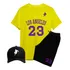 Kit Boné + Camisa E Shorts Moletom Plus Size Times Basquete