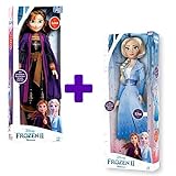 Kit Boneca Frozen 2 Elsa Boneca Frozen 2 Anna Original