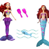 Kit Boneca Sereia Articulada