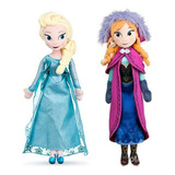 Kit Bonecas Anna E Elsa Frozen