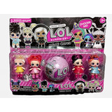 Kit Bonecas Lol Com 4 Confetti Pop Bola Surpresa
