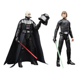 Kit Boneco Darth Vader E Luke Jedai Knight Star Wars Hasbro