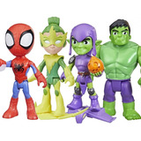 Kit Boneco Duende Verde Electro Homem Aranha E Hulk Hasbro