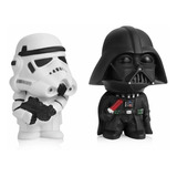 Kit Boneco Figura De Ação Star Wars Darth Vader+stormtrooper