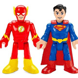 Kit Boneco Figura Superman E Flash