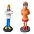 Kit Bonecos Fred Jones E Velma Em Resina 20cm 
