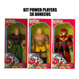 Kit Bonecos Power Players
