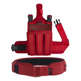 Kit Bornal Bombeiro Porta Faca Cinto Tático Emborrachado