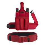 Kit Bornal De Perna Bombeiros C Porta Faca Cinto Tático