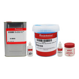 Kit Borracha De Silicone Azul Resina Poliester Cristal
