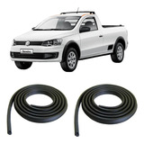 Kit Borracha De Vedação 2 Portas Fox Gol E Saveiro G5 G6 G7