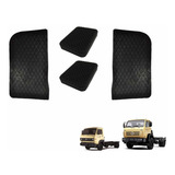 Kit Borracha Pedal Freio Tapete Caminhão Vw 8150 8160 Delive