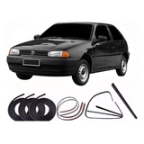 Kit Borracha Porta Canaleta Mala Pingadeira Friso Gol G2