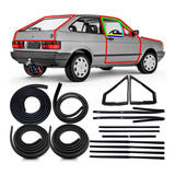 Kit Borracha Porta Canaleta P Mala Q Vento Capo Gol 87 A 96