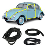 Kit Borracha Porta Capo E Motor Fusca Para Encaixe