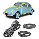 Kit Borracha Porta + Capo + Tampa Motor Fusca 1975 Encaixe