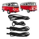 Kit Borracha Porta Diant Meio Traseira Kombi Clipper 75 A 97