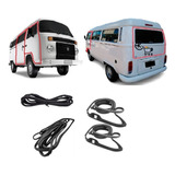 Kit Borracha Porta E Mala Kombi 97 98 99 2000 2001 02 À 2013