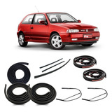 Kit Borracha Porta P Mala Frisos Canaleta Pingadei Gol G2 2p
