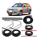Kit Borracha Portas Canaletas Pingadeiras Mala Gol G3 G4 2pp
