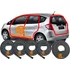 Kit Borracha Portas E P-mala Honda Fit 2004 Em Diante 4p Gc