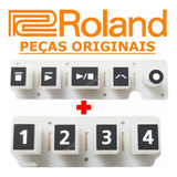 Kit Borracha Start stop Main Variation Teclado Roland Ea7