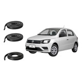 Kit Borracha Vedação 2 Portas E Mala Gol Parati G2 G3 G4