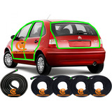 Kit Borracha Vedação Portas P-malas Citroen C3 Até 2012 4pgp