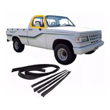 Kit Borracha Vidro Canaleta Porta C20 D20 Bonanza Veraneio