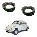 Kit Borracha Vidro Parabrisa E Vigia Fusca Com Encaixe Friso